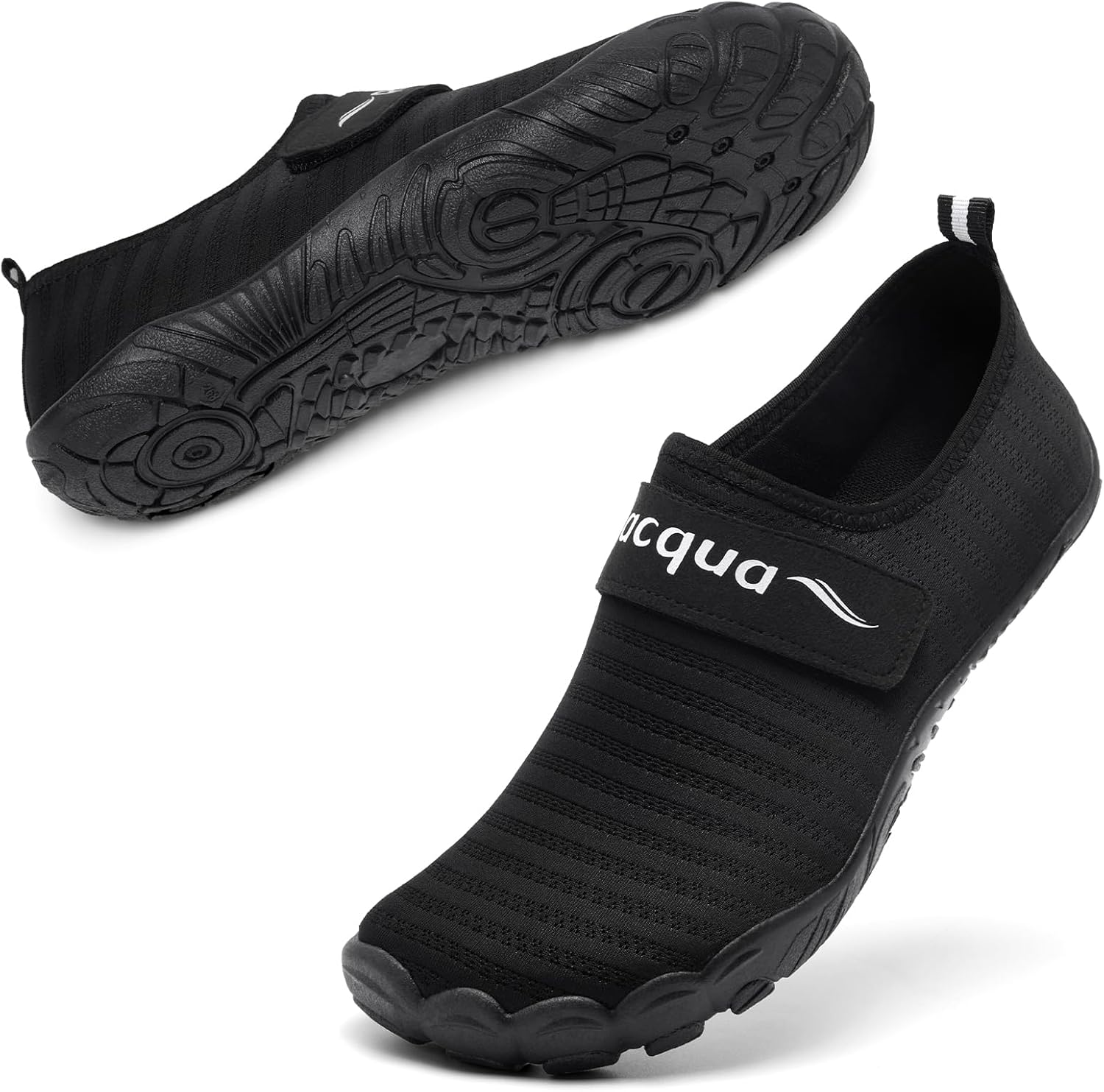 Racqua Men Women Water Shoes Quick-Dry Breathable Swim Shoes Lightweight Aqua Shoes Beach Pool Hiking Shoes