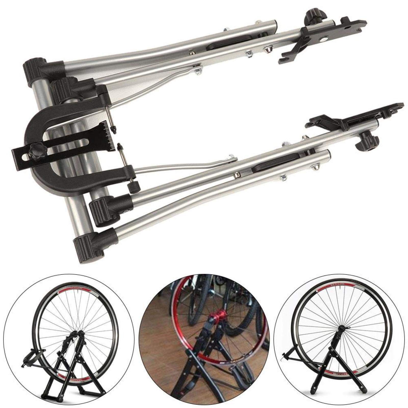 Supporto per centraruote per bicicletta meccanico, parti di accessori per la manutenzione del ciclismo dal design pieghevole e intelligente