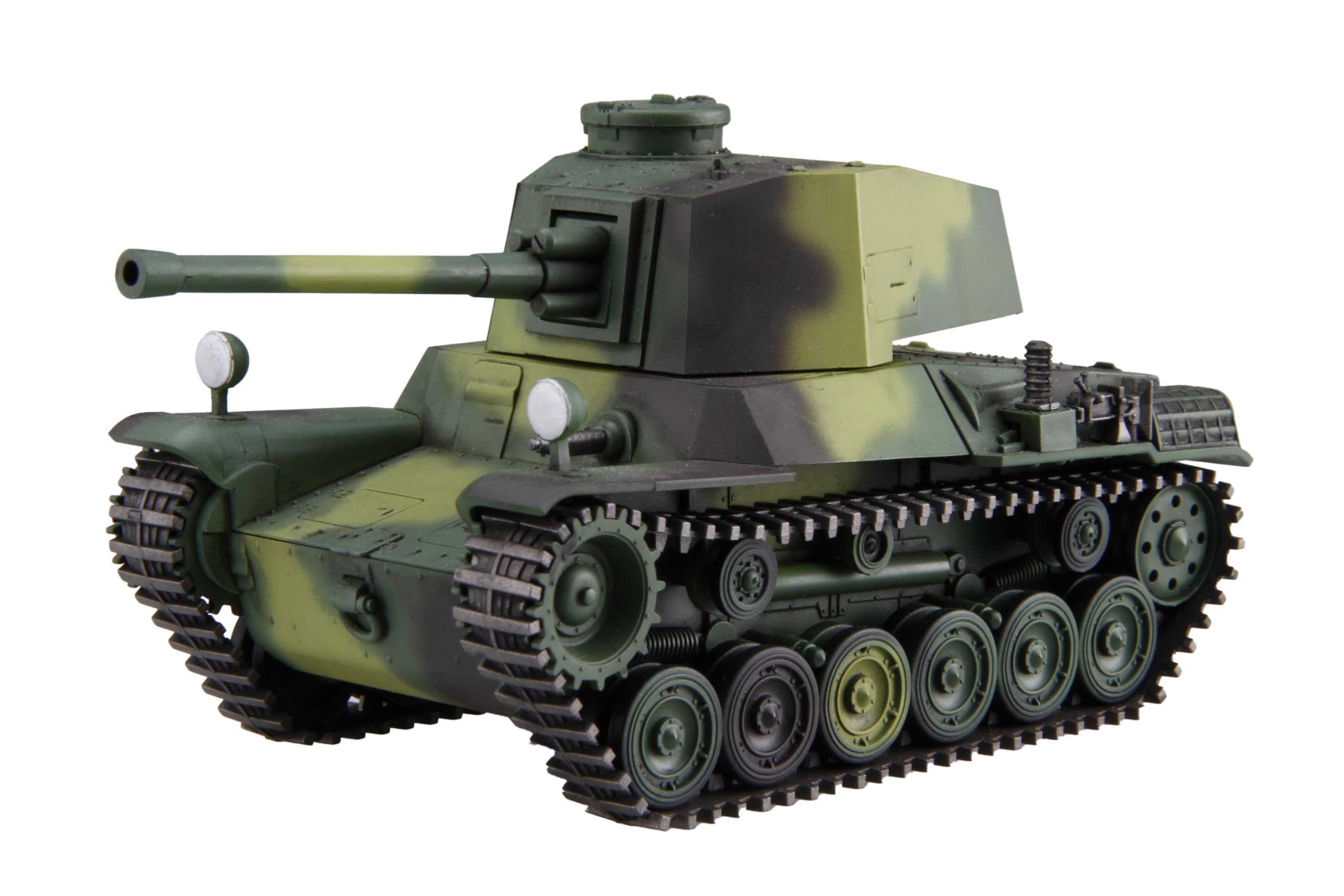 Chibimaru Military Series No. 12 Tipo 3 Carro armato medio Chinu (canna lunga) Modello in plastica