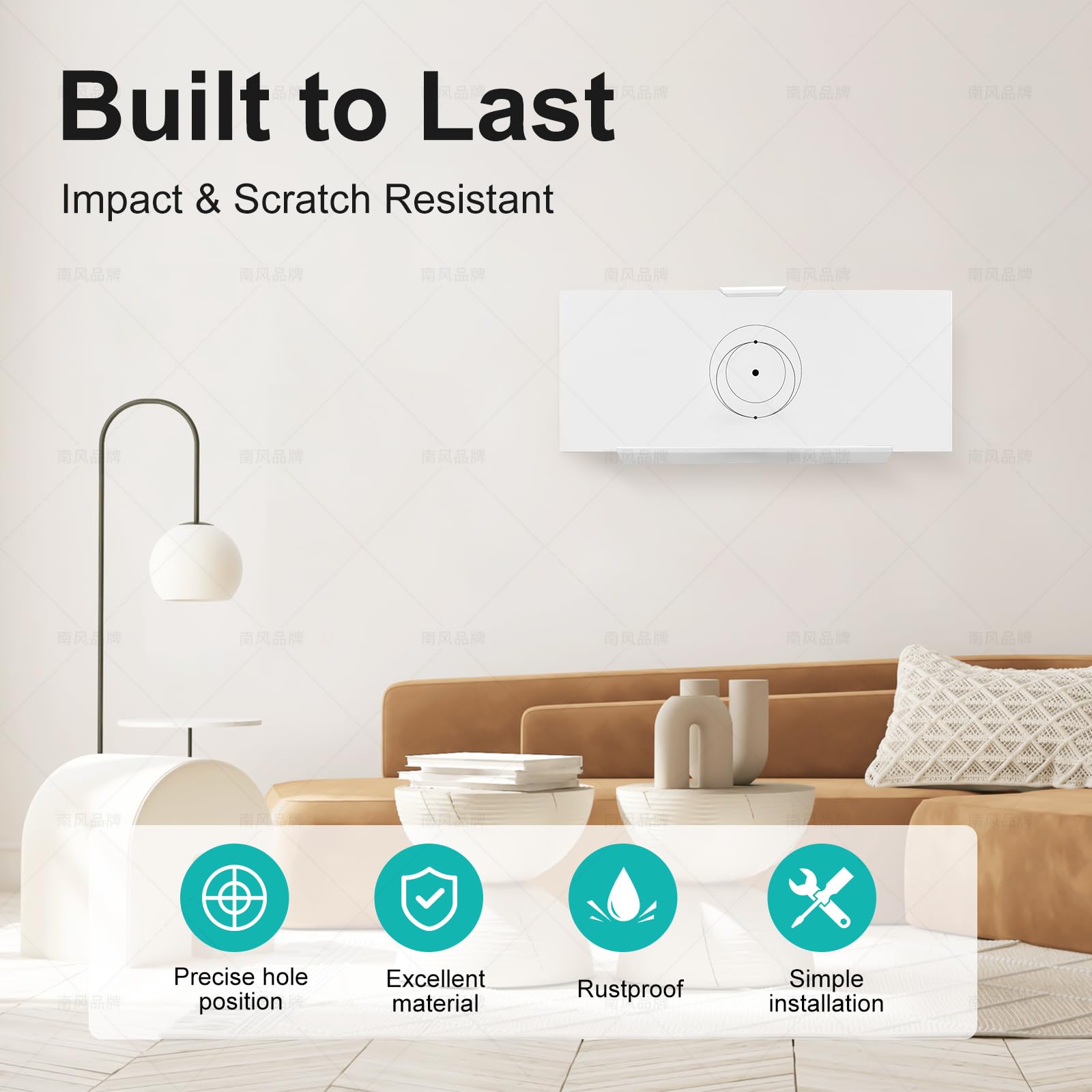 Starlink Gen 3 Wall Mount Kit, ABS Stability Mount for Starlink V3 & Gen 3 High Performance Mesh Router, Satellite Dishy Brackets & Wall Holder for Internet Setup