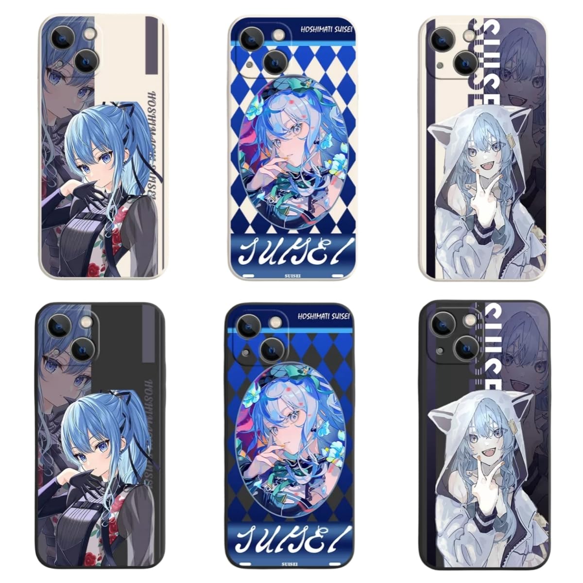 Amazon.co.jp: SRIMU 星街すいせい スマホケース 軟殻 TPU 軽量 薄型