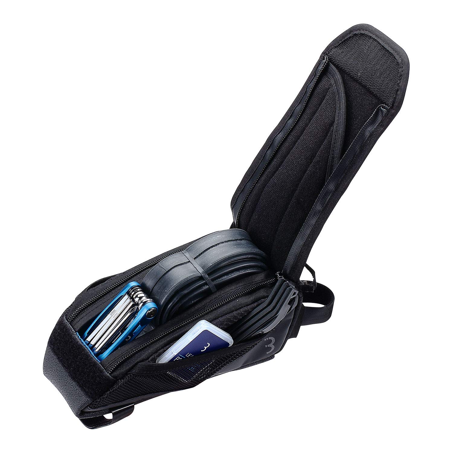BBB Cycling torba rowerowa TopTank | torba na ramę, zintegrowana osłona na smartfon z możliwością dotykowego etui na smartfon, torba na górną rurę, nadaje się do telefonów komórkowych do 7 cali