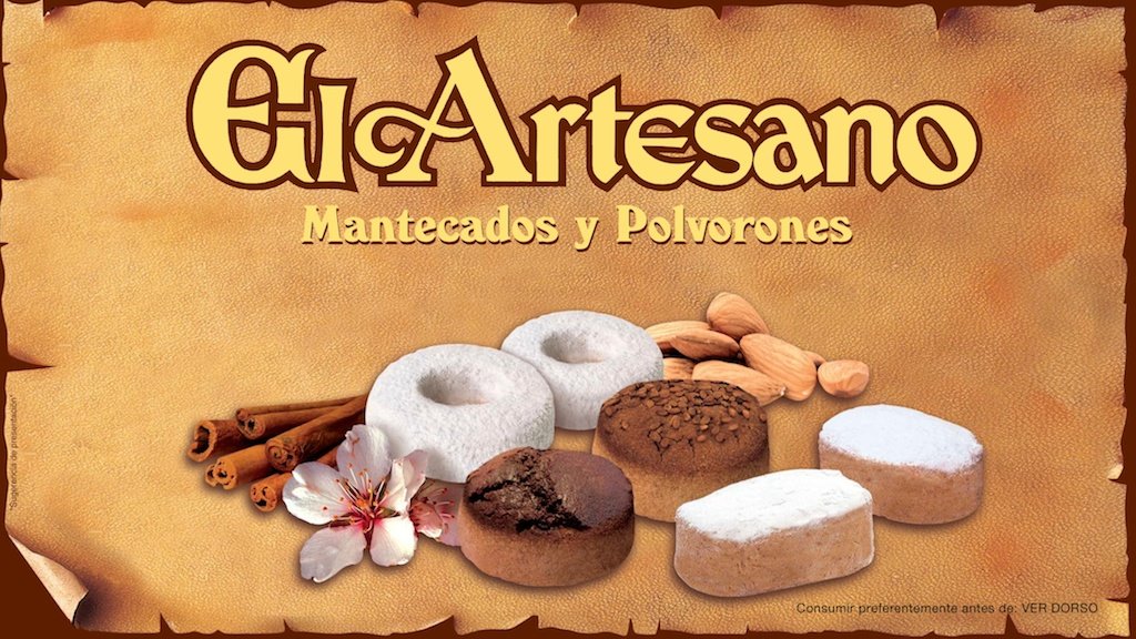 El Artesano - Mantecados & Polvorones Auswahl - Traditionelles Spanisches Weihnachtsgeb ck f r die Festtage 600g.