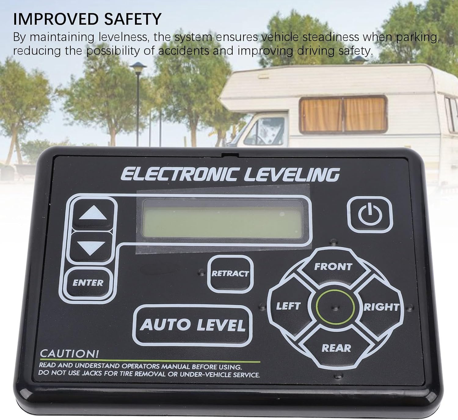 RV オートレベリングシステム、タッチパッド電子レベリングコントロールパネル交換部品 421484 自動レベリングボタン付き、 RV