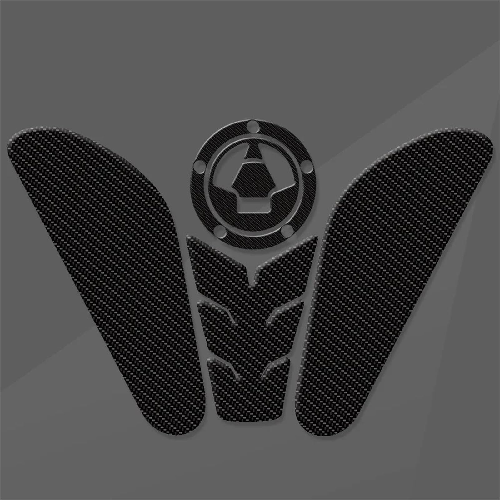 Motorcycle Tank Pad Transparent Fish Bone Decal Parts for Vulcan for S 650 for VN650 2017 2018 2019 2020-2024(Style 1)