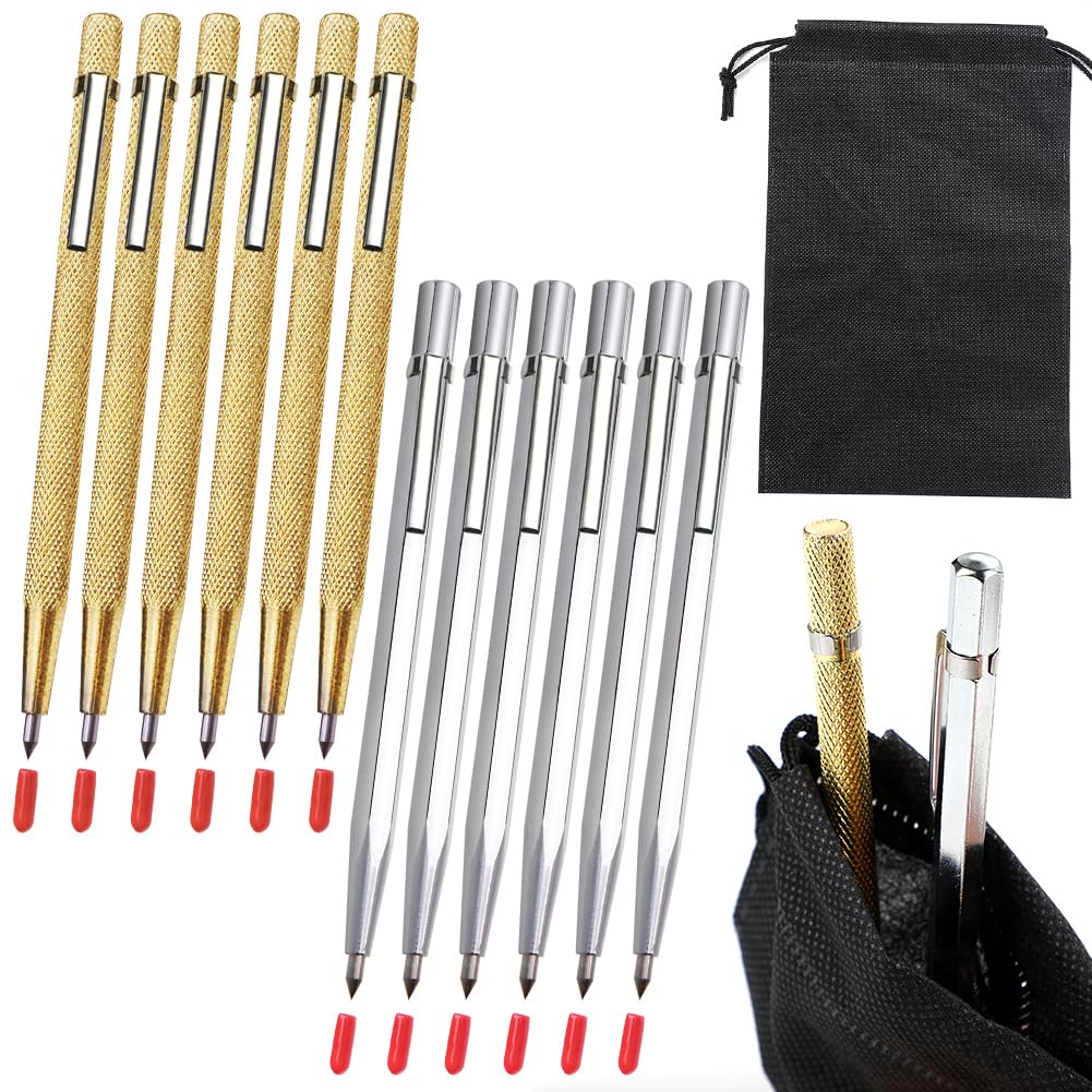 Stylos pointe carbure tungstène ultra résistants AVIDE pour tôle x12
