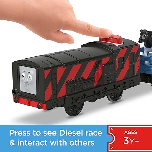 Miniatura 2 de Thomas  Friends Diésel parlante tren de juguete motorizado a pilas con sonidos y frases de personajes para niños preescolares de 3 años en adelante