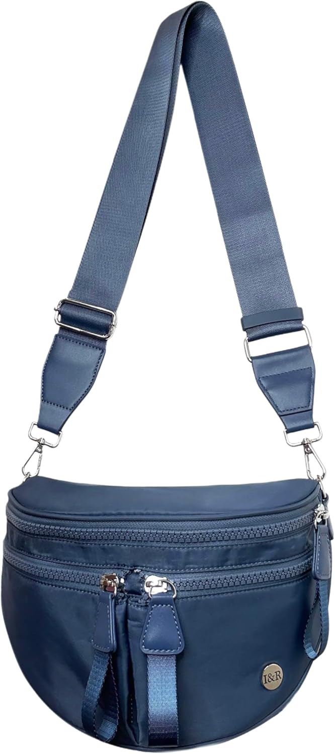 The Iris Best Version Crossbody Bag (#8061) Women's Fashion Saddle Bag - By Iris & Rainbow