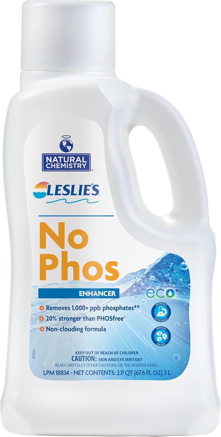 Leslie's NoPHOS Phosphate Remover, 3L Bottle 15413LSL
