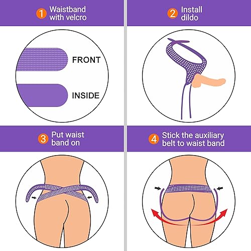 Miniatura 20 de Lovetoy Strapon - Correa en el arnés, correa para adultos, juguetes para parejas, arnés de consolador, arnés de arnés, consolador sin tirantes