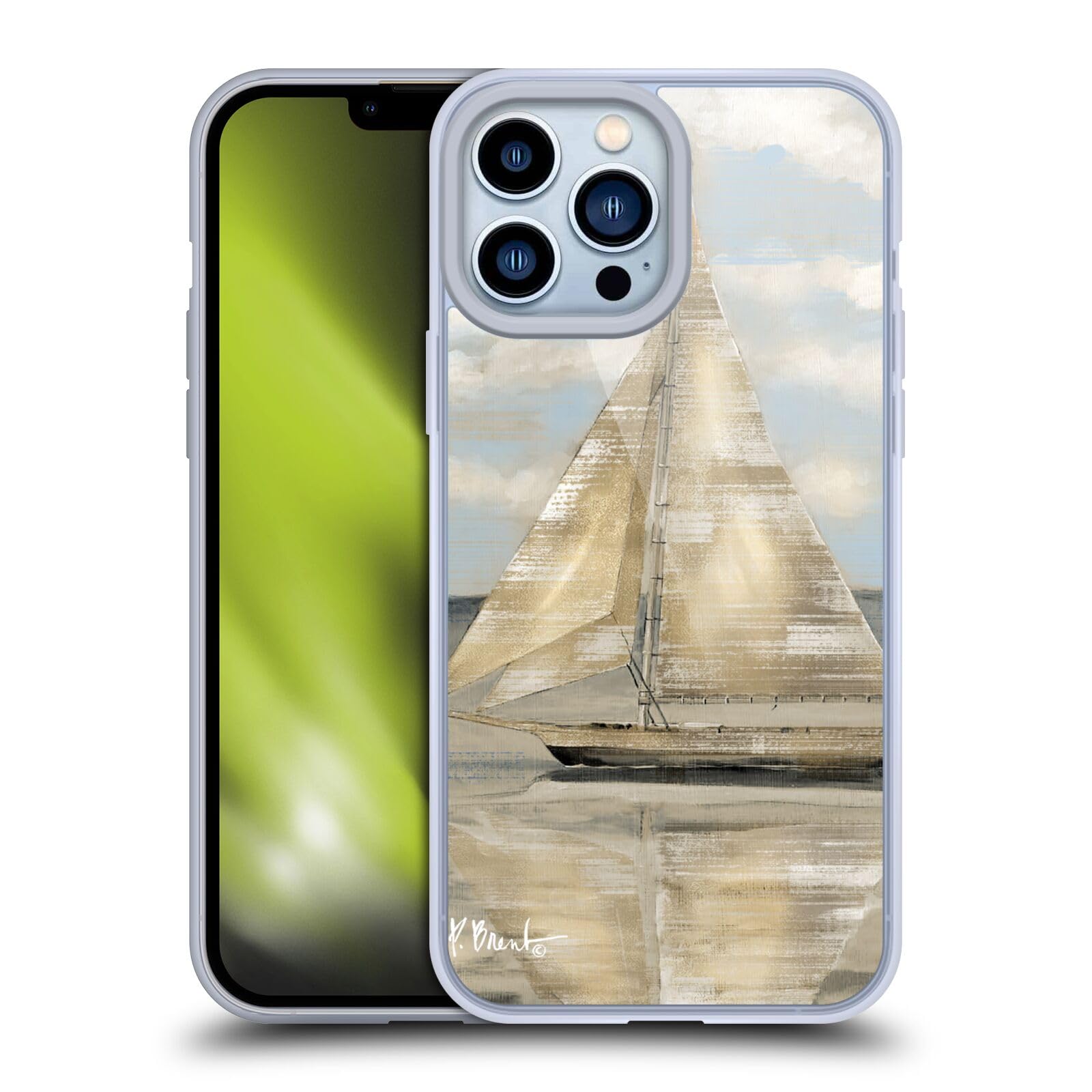 Funda Velero Sereno II Gold iPhone 13 Pro Max mar 7