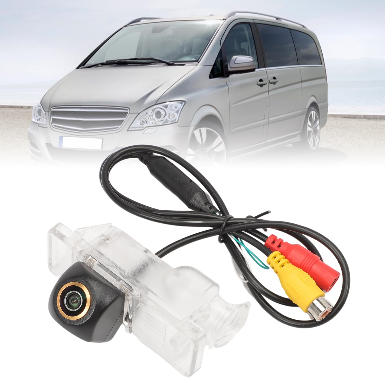 HD 1280x720 Achteruitrijcamera Groothoek Kentekenplaatverlichting - Vervanging Voor Mercedes-Benz Vito W447 2015-2021 OEM A0999068400 A2928850540 (No.8404)