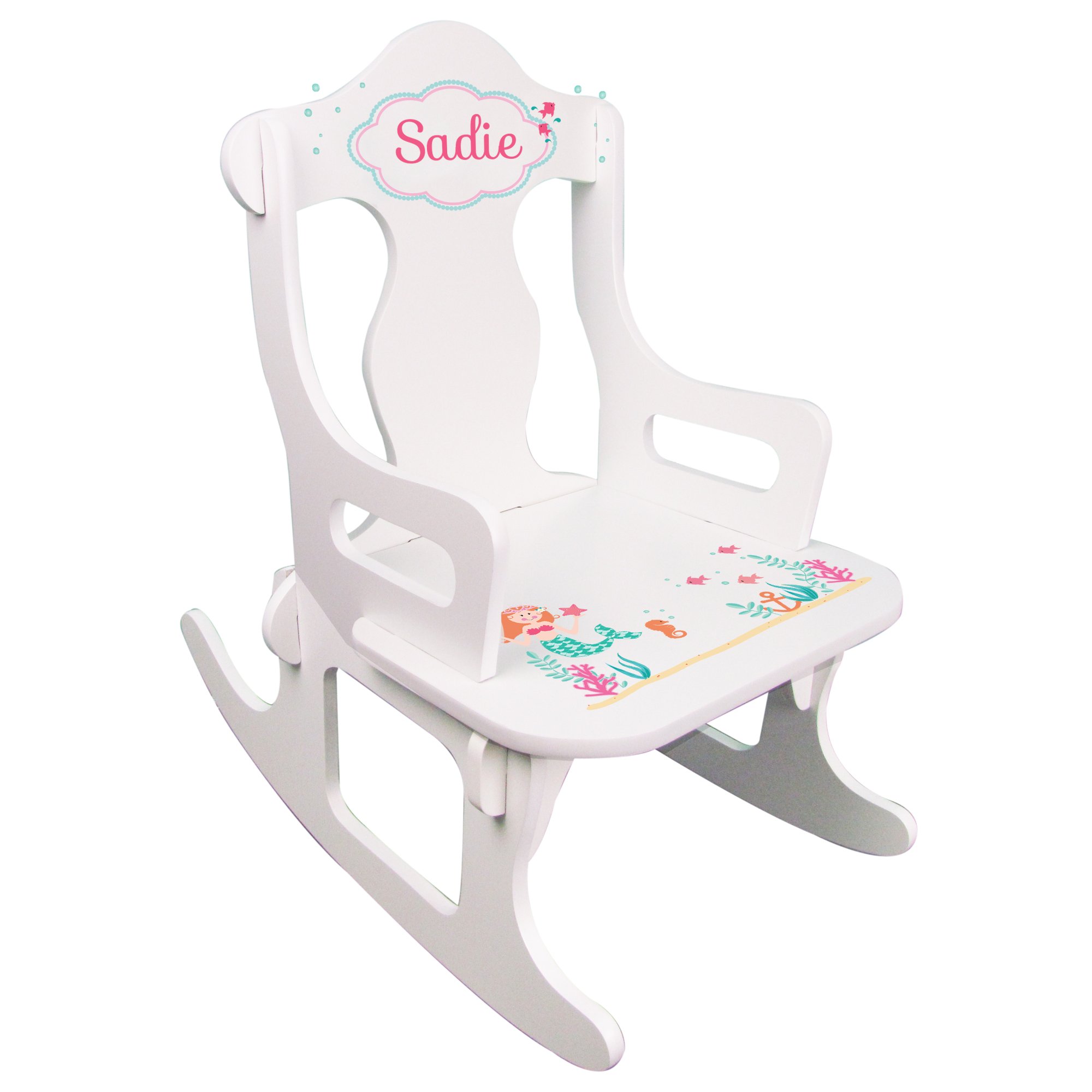 personalized baby rocking chair