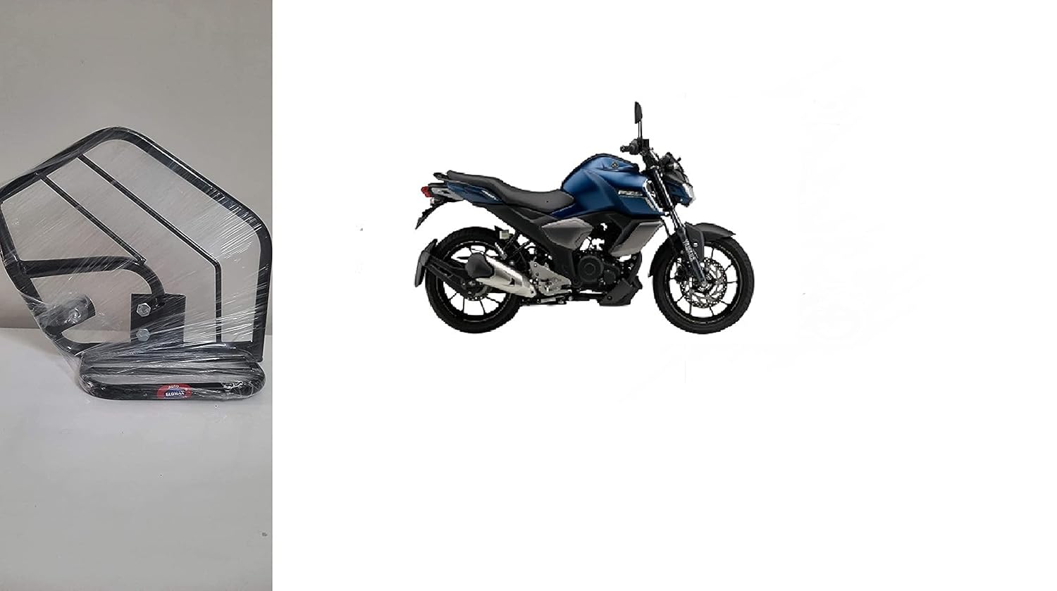 Samarth Deals Heavy Yamaha Bike Side Guard & Saree Guard Black for