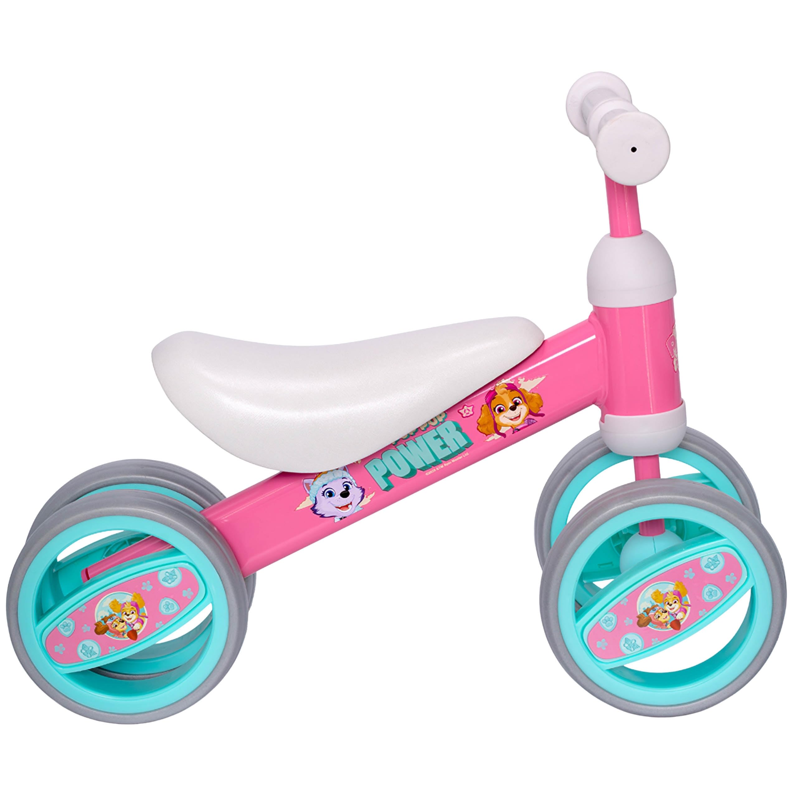 sarcia.eu Bicicletta senza pedali a 4 ruote, leggera, in metallo, prima bicicletta, girello 1+