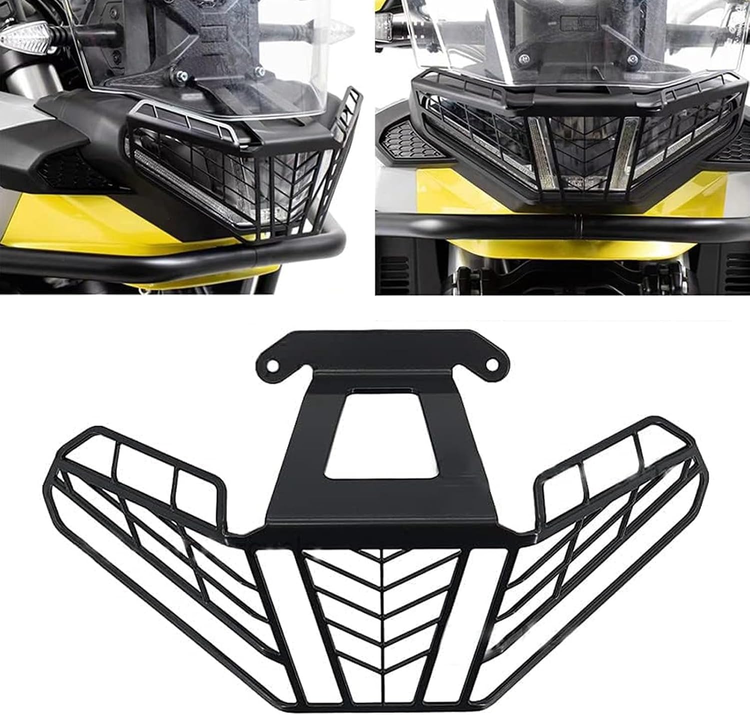 Motorcycle Headlight Protective Grille Cover Kit Motorcycle Headlight Protective Cover for Tuareg 660 TUAREG660 2022 2023 Motorcycle Headlight Grille