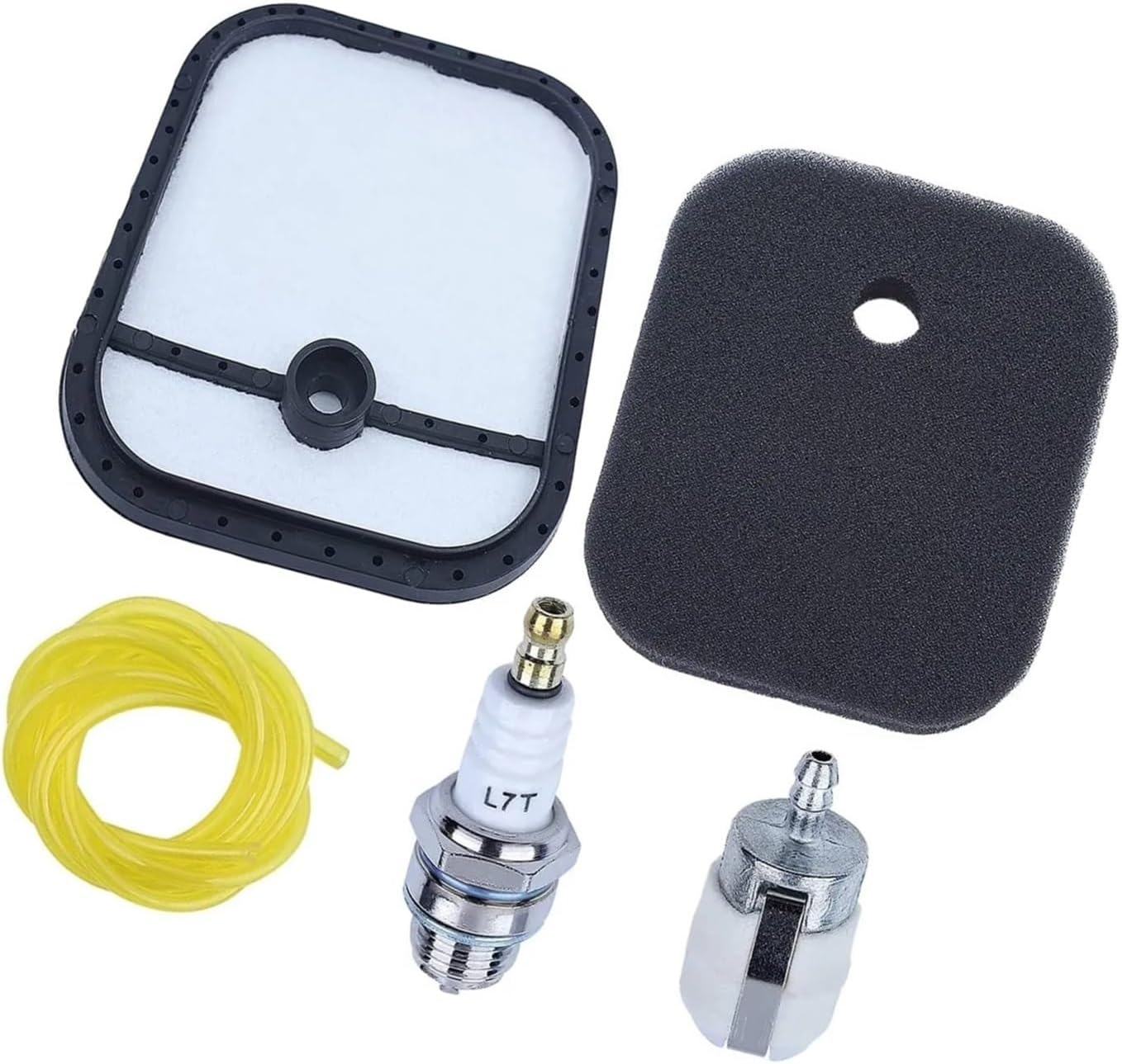 Air Pre Fuel Filter Hose Spark Plug Kit Fit for BCZ230TS BCZ2450 BCZ3050