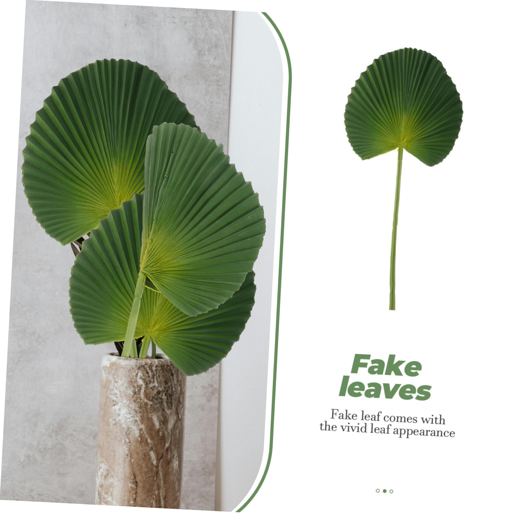 IMIKEYA 5pezzi Decorazione Floreale Artificiale Con Foglie Di Palma e Banana Composizione Realistica Per Feste Tropicali e Matrimoni Di Foglie Faux Per Atmosfera Accogliente e Unica