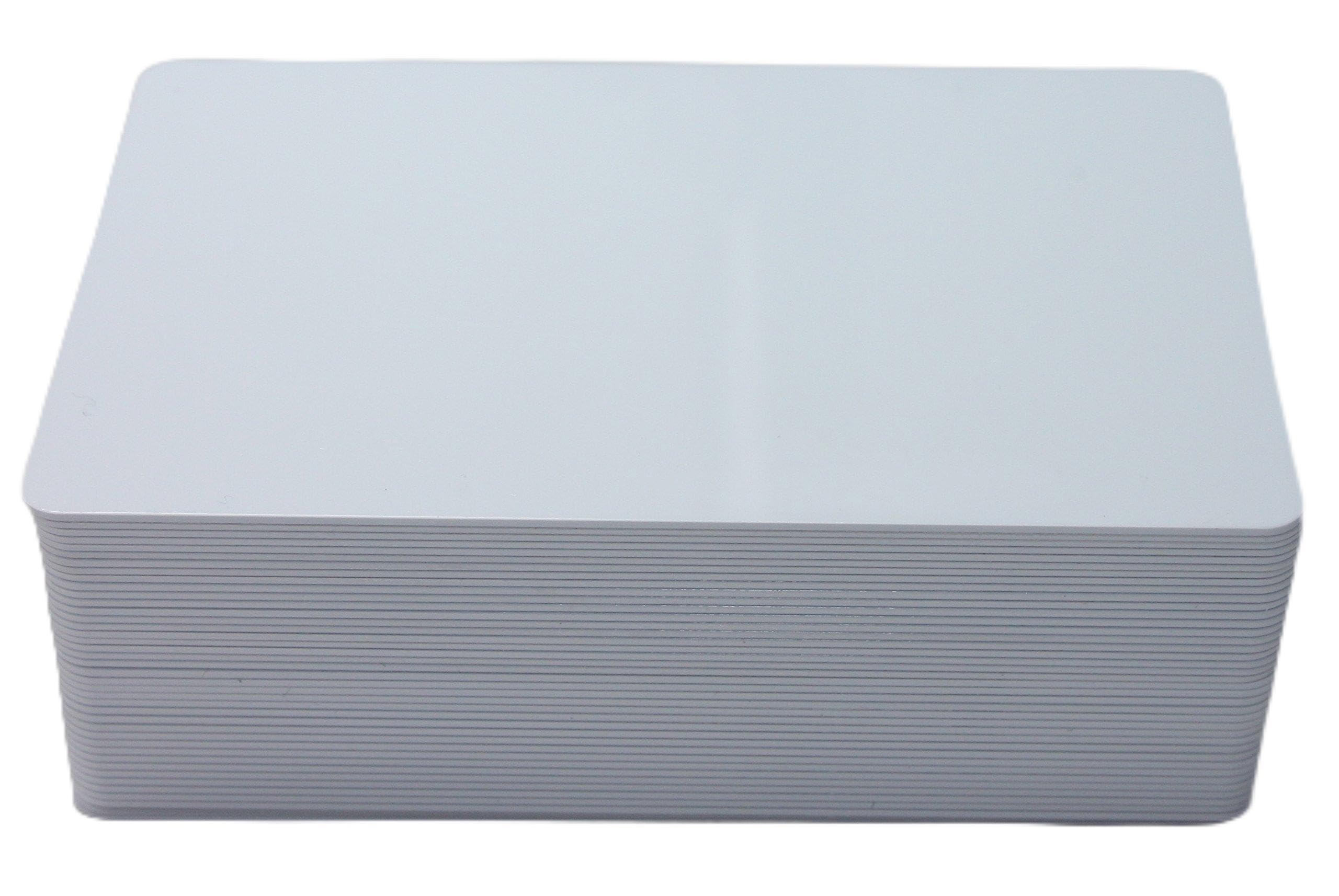 PVC Plastikkarte mit EM4102 RFID chip, weiß (VPE 100 STK.)