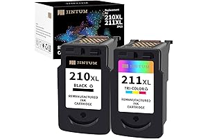 Canon PG-210XL CL-211XL 210XL 211XL Ink Cartridges Compatible with PIXMA MX410 MX350...