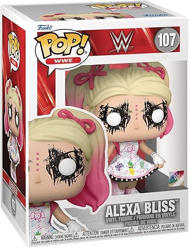 Miniatura 3 de POP WWE Figura de vinilo de Alexa Bliss Funko (con funda protectora de caja compatible), multicolor, 3.75 pulgadas