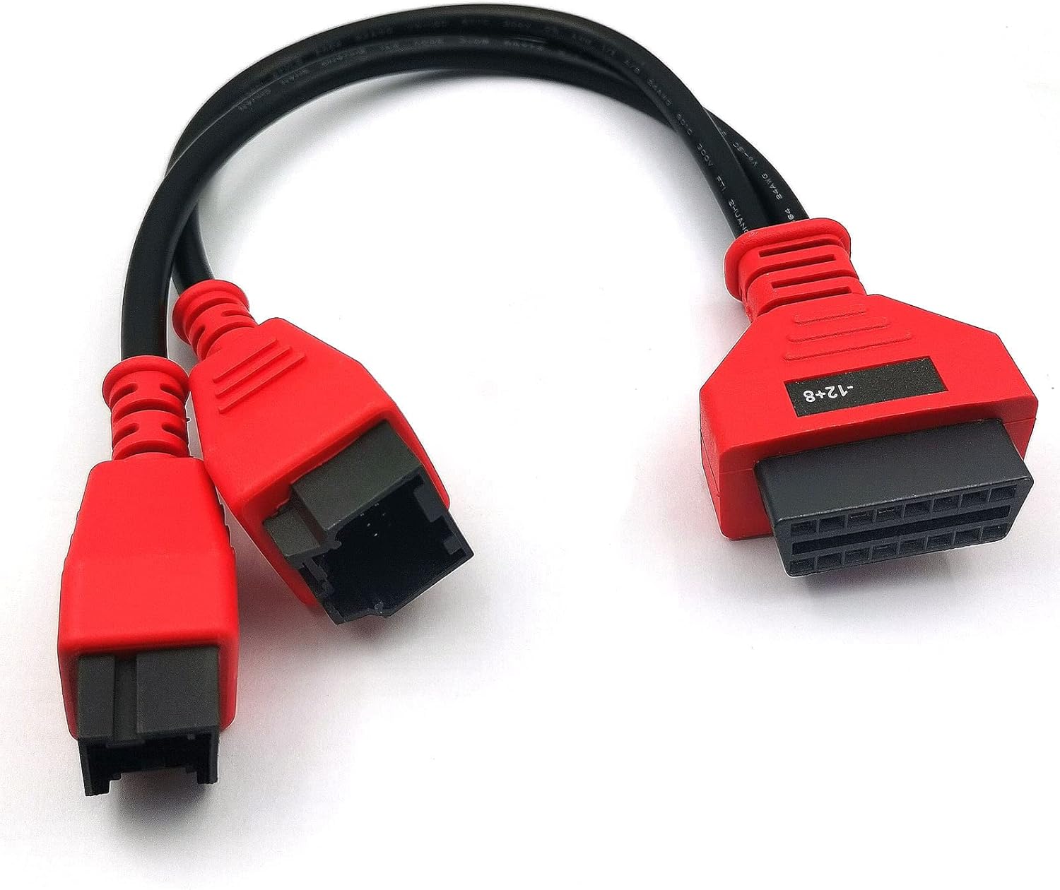 DEVMO Cable Adaptor for Chry-sler Programming Cable 12+8 Cable Adaptor Connector Compatible with Autel MaxiSys MS908 MS906S 908S MS905