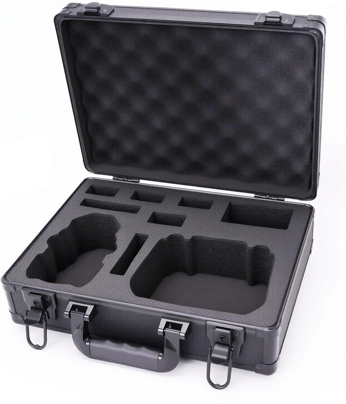 Portable Drone Case for DJI Mini 4 Pro/Mini 3/Pro and RC2/RC/RC-N2/N1 & Controllers - Shockproof, 6-Battery Storage, Lightweight for Travel & Commute【Case only】 - Image 2