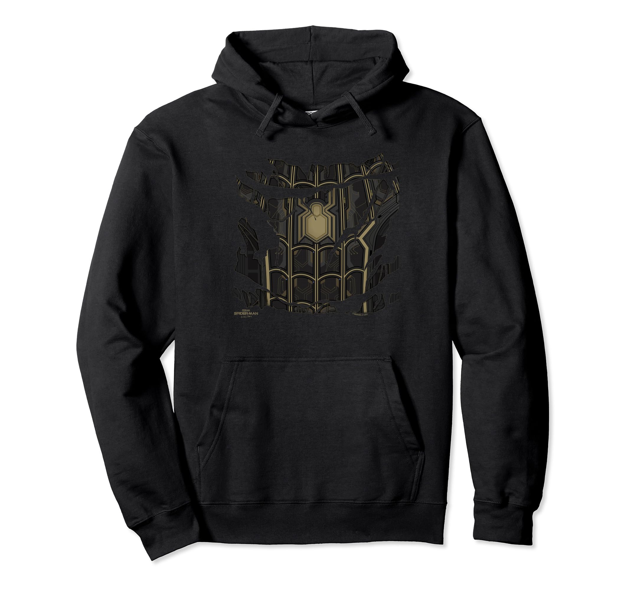 Spider-Man No Way Home sweat à capuche pullover costume déchiré Marvel