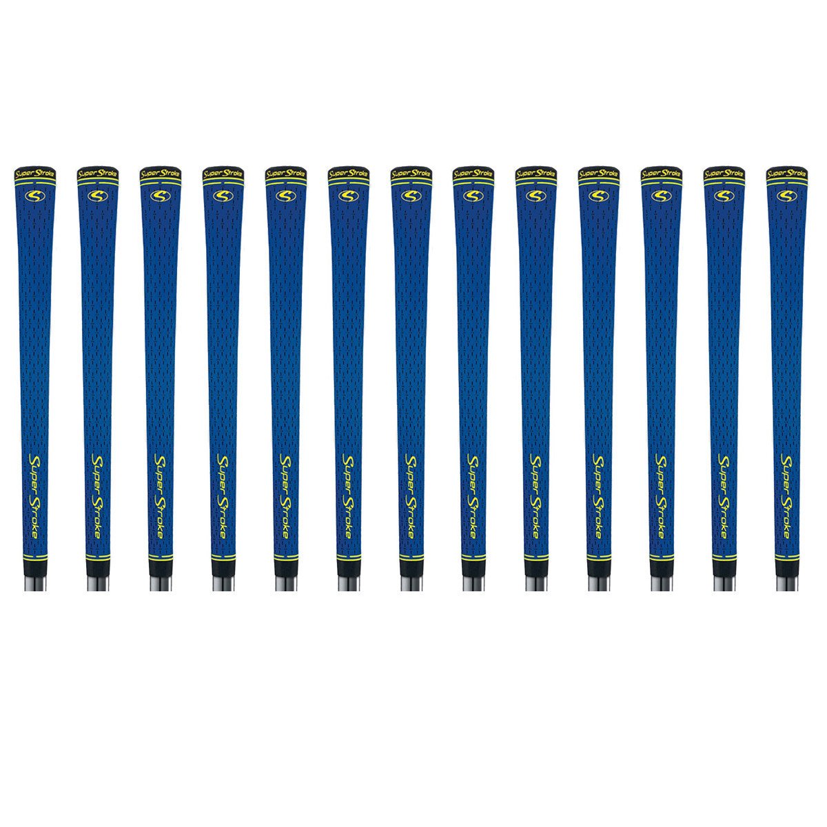 SuperStroke S-Tech Golf Grip Bundle (13 Piece), Standard, Blue