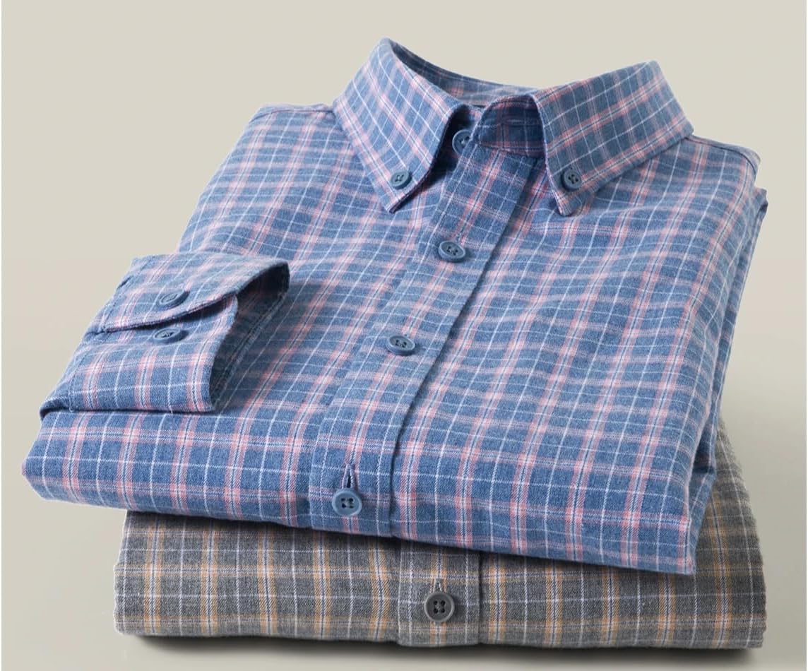 Business Casual Long Sleeve Shirt,Men's Daily Top