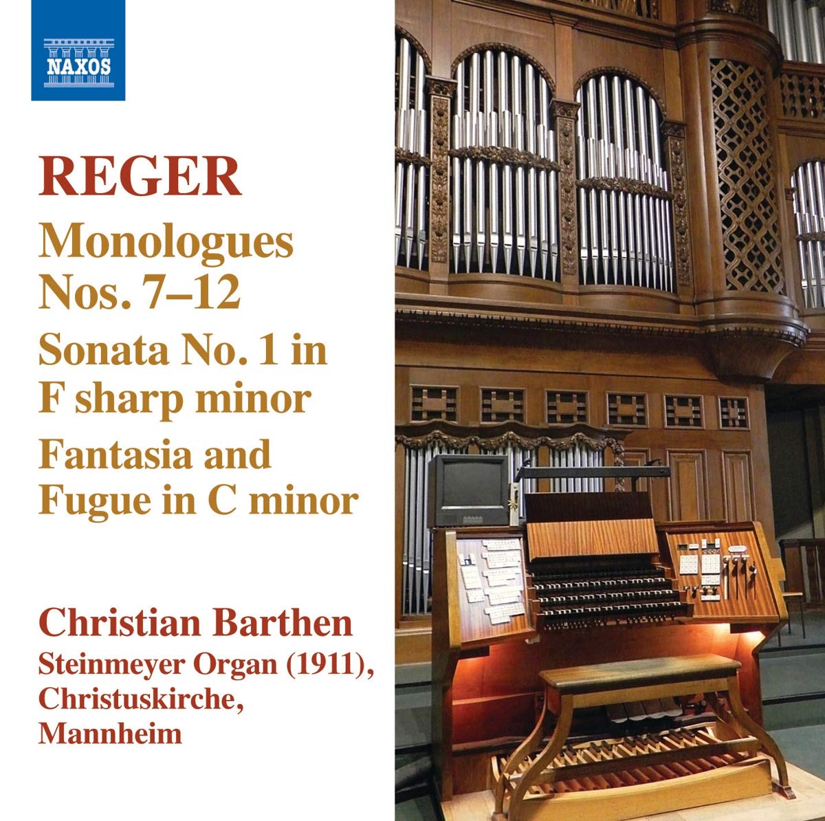 Reger: Organ Works Vol 13
