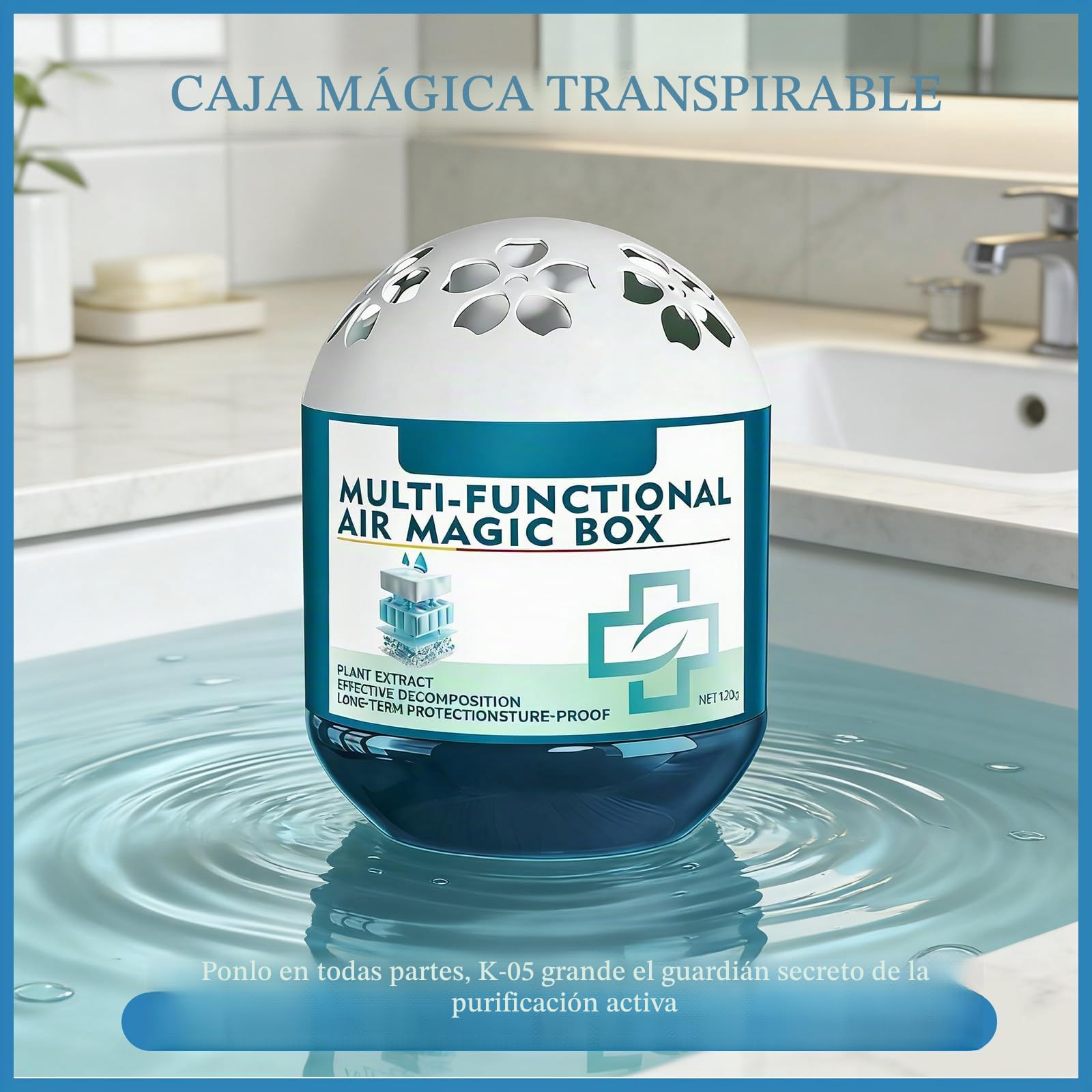 3 unidades de interior Multifuncional Air Magic Box Air Magic Box - Extracción automática de polvo, fórmula de extracto de plantas limpia el aire y lo mantiene fresco durante mucho tiempo, para áreas