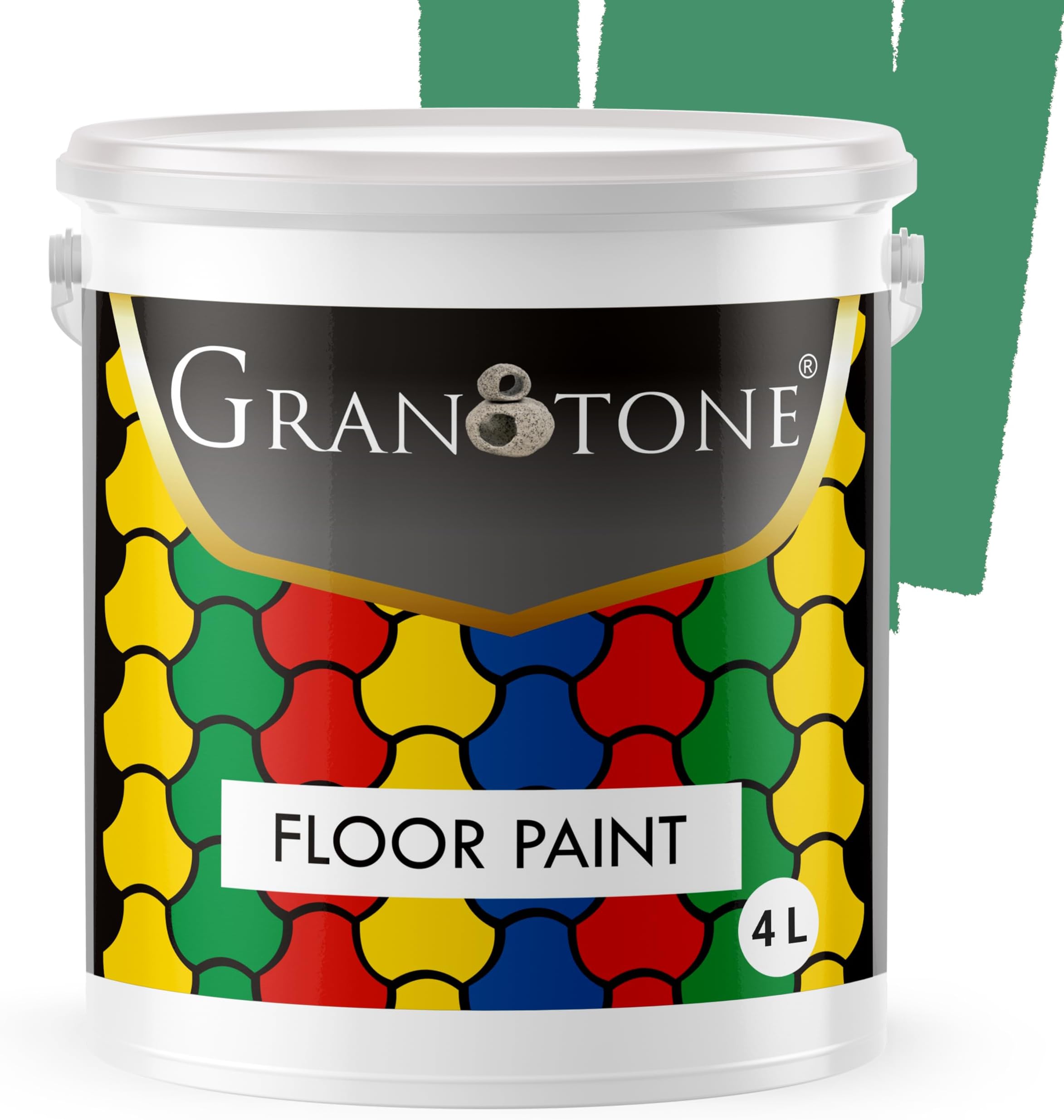 Floor Paint ( 4 L, Dark Green)