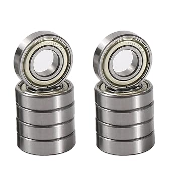 6900-ZZ Bearings, 10x22x6mm Ball Bearing 6900ZZ Bearing ID 10mm, OD 22mm, Thickness 6mm Deep Groove Ball Bearing for 3D Printer, Fidget Spinner, Scooters Ball Bearing 10pcs