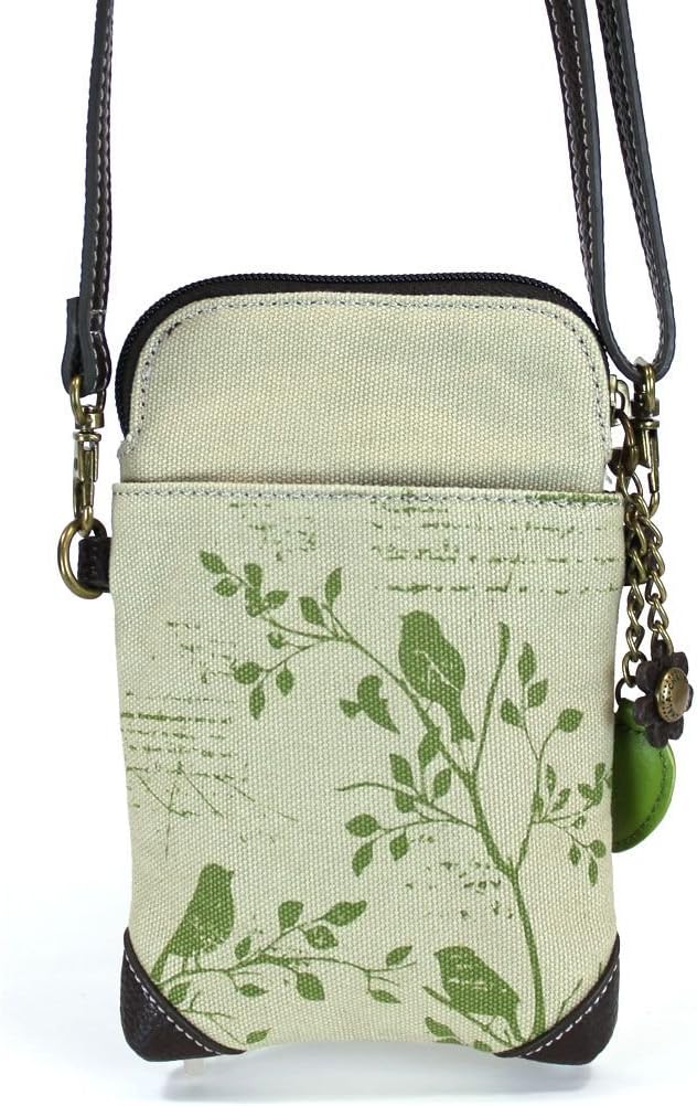 CHALA Canvas Crossbody Cell Phone Purse - Women Multicolor Handbag with Adjustable Strap - Image 3