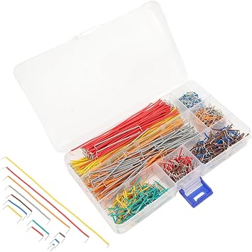 Breadboard Jumper Wire Kit 840 Pieces Box Flexible