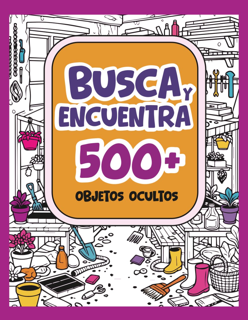 Busca y Encuentra Objetos Ocultos 500+: Para Niños y Adultos | Busca los objetos escondidos