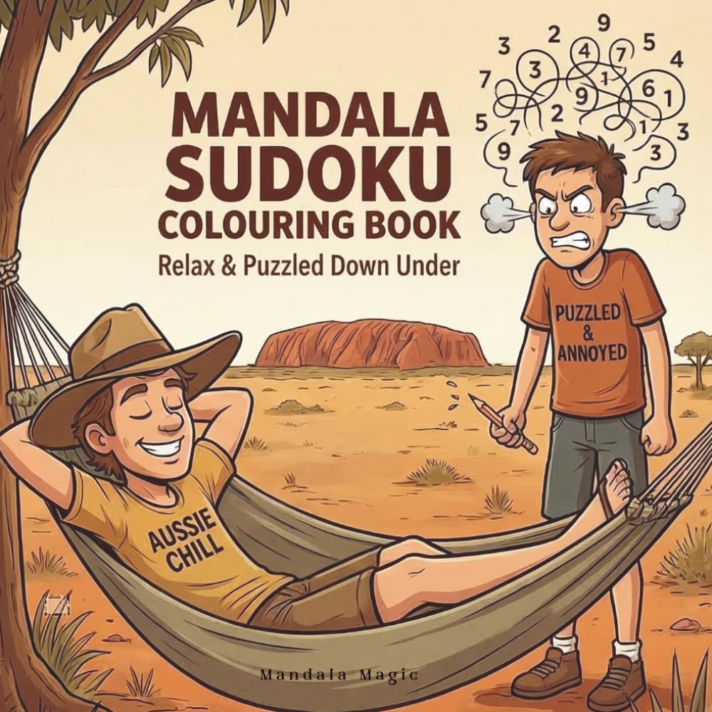 The Good Vibe Puzzle Book of Sudoku & Mandalas: A Relaxing Blend of Sudoku, Mandalas, and Uplifting Quotes to Calm the Farm