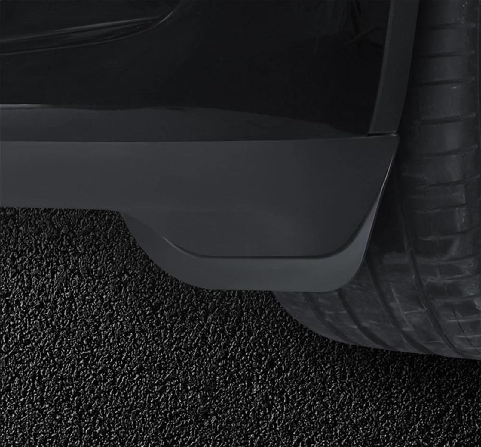 Auto Schlammklappen Für Modell 3 Für Highland 2017–2024 Flexible Schmutzfänger Kein Bohren Spritzschutz Kotflügel(B)