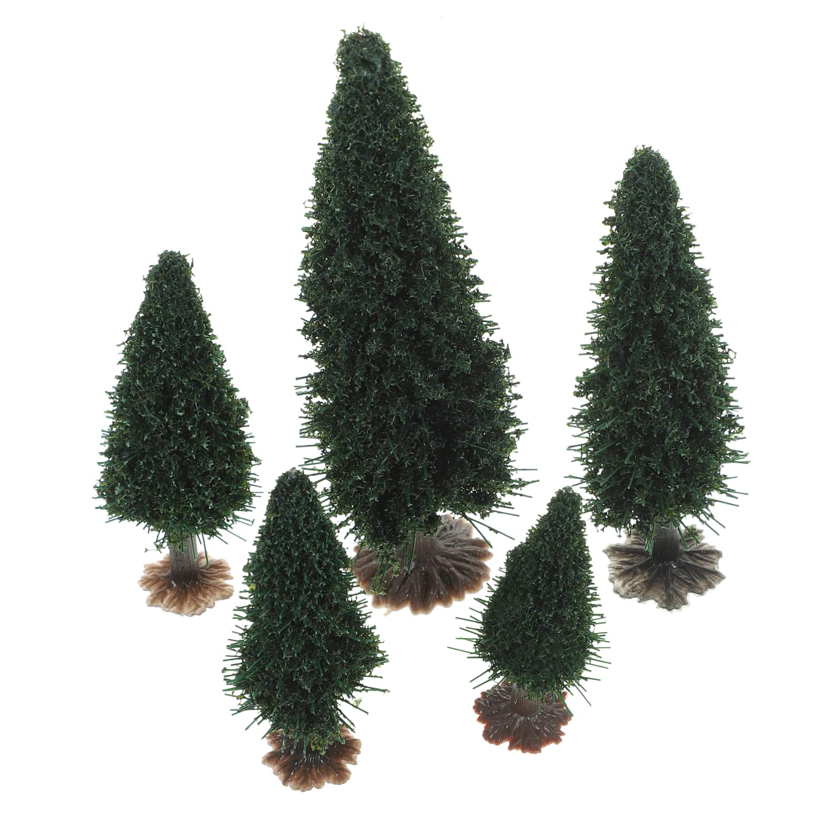 VILLCASE Árboles De Diorama 60 Piezas Modelo de Paisaje de árbol pequeño Mini arboles decoración Vegetal Modelos decoración de árboles arboles en Miniatura para Manualidades Tridimensional