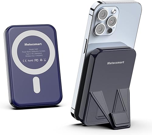 Cargador de teléfono portátil pequeño, mini cargador de batería de carga rápida, paquete de batería externa compatible con iPhone