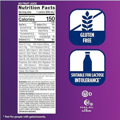 Miniatura 6 de Ensure Max Protein Nutrition Batido, con 0.03 onzas de proteína, 0.03 onzas de azúcar, batido alto en proteínas, pastel de queso de cereza, 11 onzas