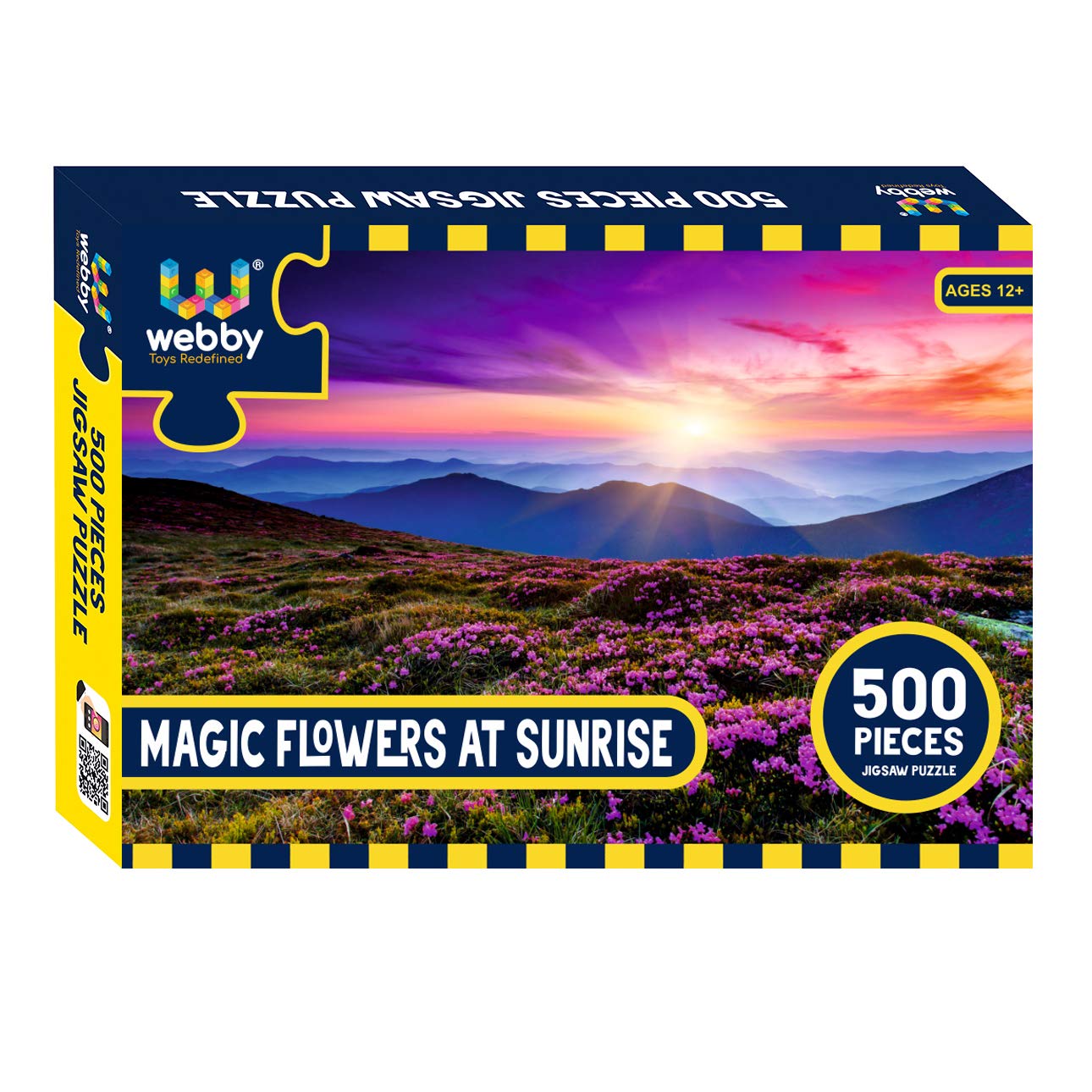 Webby Magic Flowers at Sunrise Jigsaw Puzzle, 500 Pieces (B08G24W779) Amazon Price History, Amazon Price Tracker