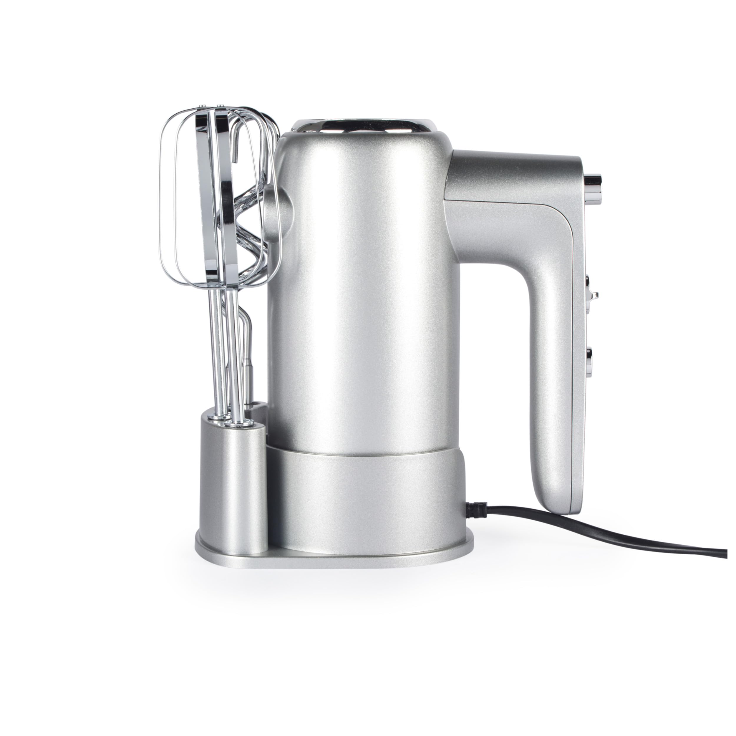 Salter EK5613BMMS Aspen Mixer Manuale – Frusta Elettrica per Dolci, Sbattitori e Ganci per Impasto, Base di Stoccaggio, 5 Livelli di Velocità, Funzione Turbo, Funzione di Espulsione, 300W