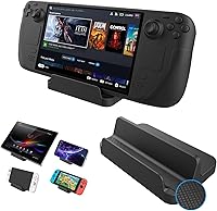 Vista 1 de DLseego Base de soporte portátil para cubierta de vapor, soporte de consola de interruptor, base de montaje estable con almohadilla de silicona