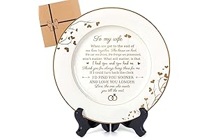 To My Wife Acrylic Plaque-Romantic Gift for Her from Husband on Anniversary or Birthday (9")