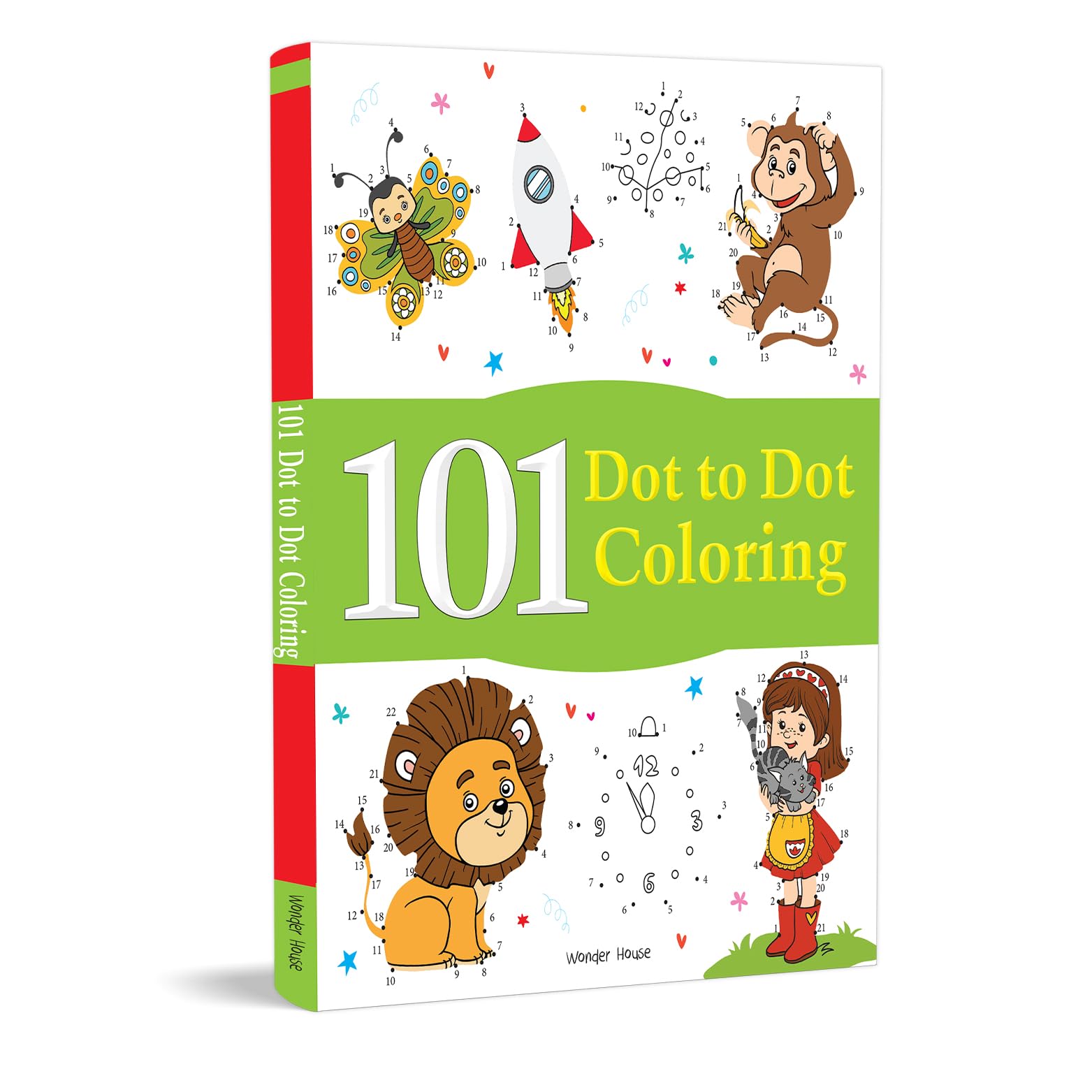 101 Dot To Dot Coloring: Fun Activity Book For Children