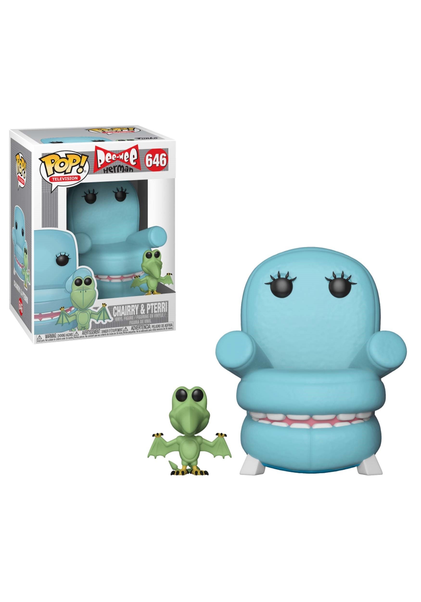 Amazon.com: Funko POP! TV: Pee wee's Playhouse Chairry with Pterri