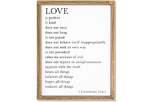 Farmlyn Creek Christian Religious Scripture Wall Art Decor