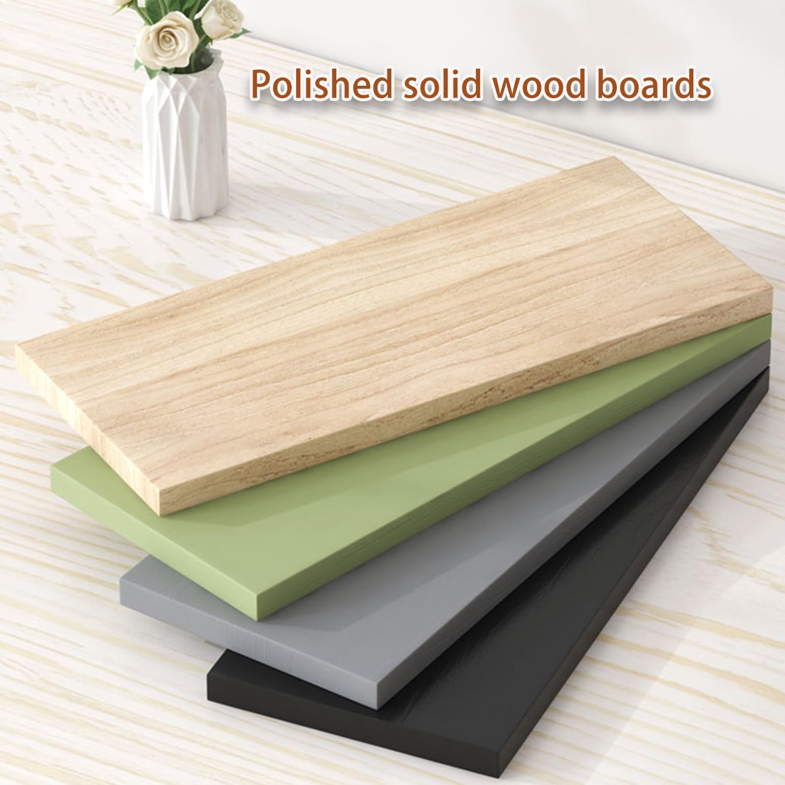 Boîtier de Rangement Mural en Bois for routeur WiFi, Cache-boîtier WiFi, Armoire for routeur, Rangement Invisible, Cache-Modem, for Bureau et Maison(Natural Wood Color,80cm/31.5in)